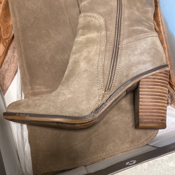 Franco Sarto over the knee boots tan 6.5 - Picture 2 of 7